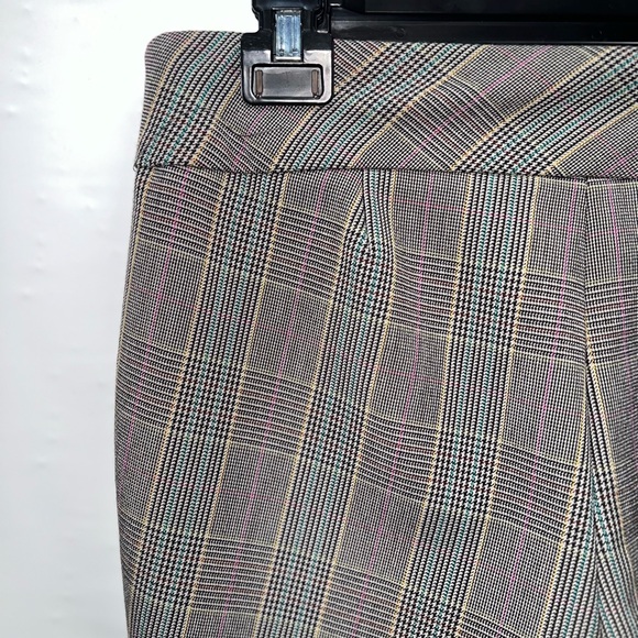 Roz &Ali Pants Women’s Sz 4 Multicolor Polyester Blend Elastic Waist - Picture 9 of 13